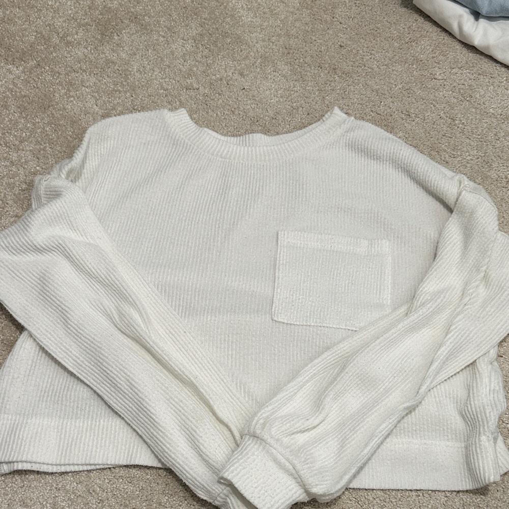 Cozy White Sweater